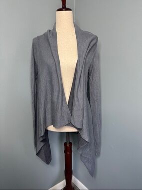 Lululemon Women’s Gray/Blue Open-Front Cardigan Sweater Sz 6/8